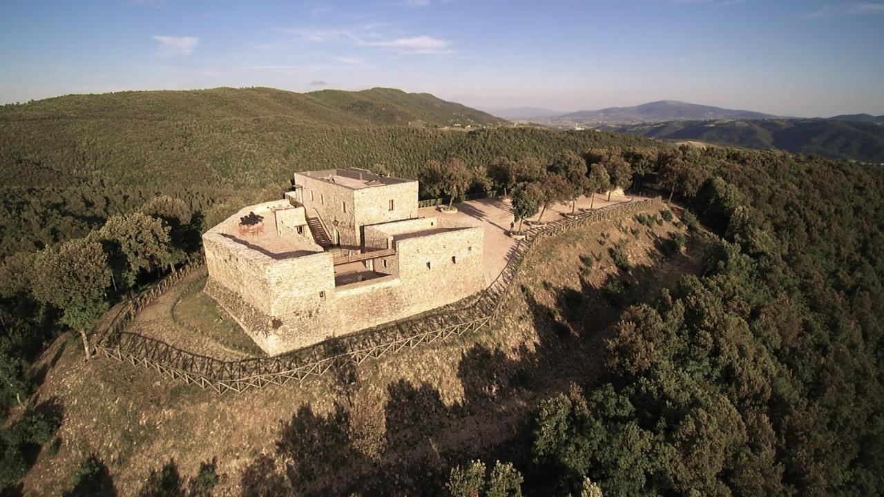 Tenuta Di Forte Sorgnano Gualdo Cattaneo Exteriör bild