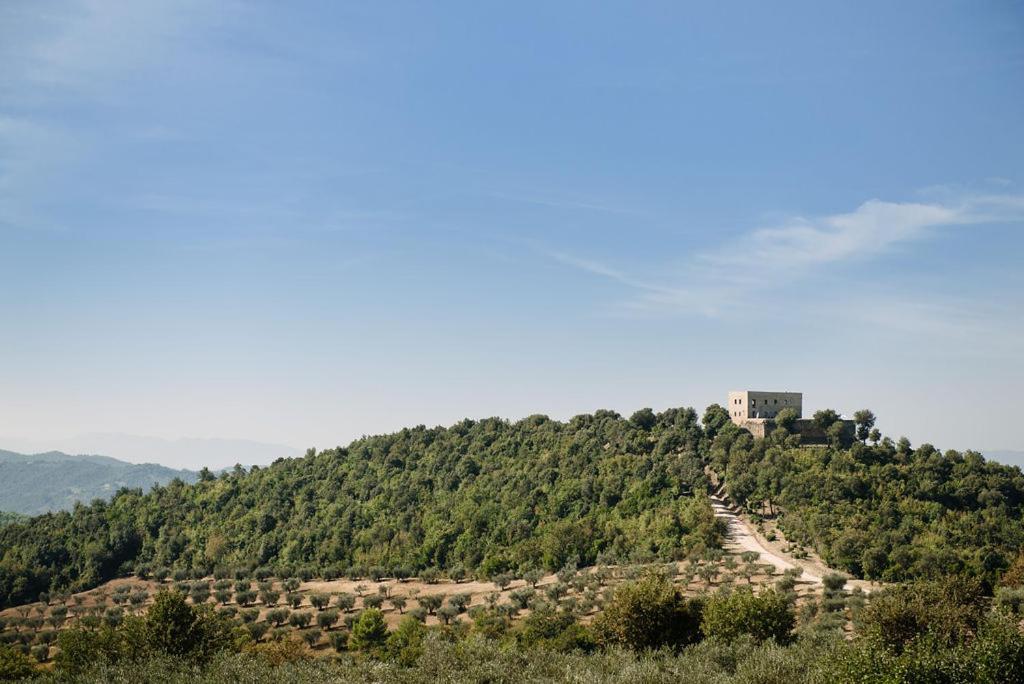 Tenuta Di Forte Sorgnano Gualdo Cattaneo Exteriör bild